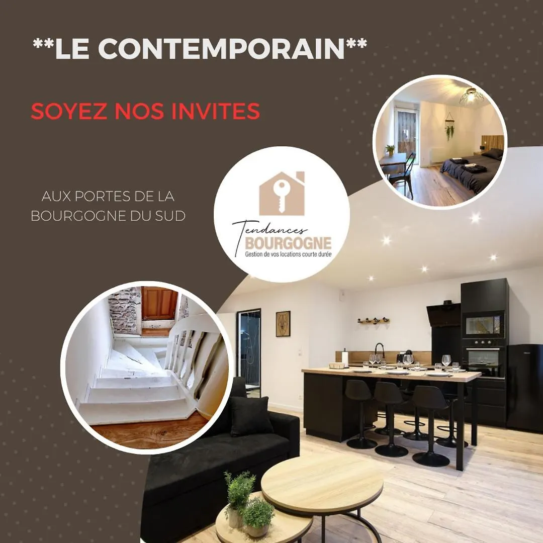 Appartement Le Contemporain à Saint-Laurent-sur-Saone France